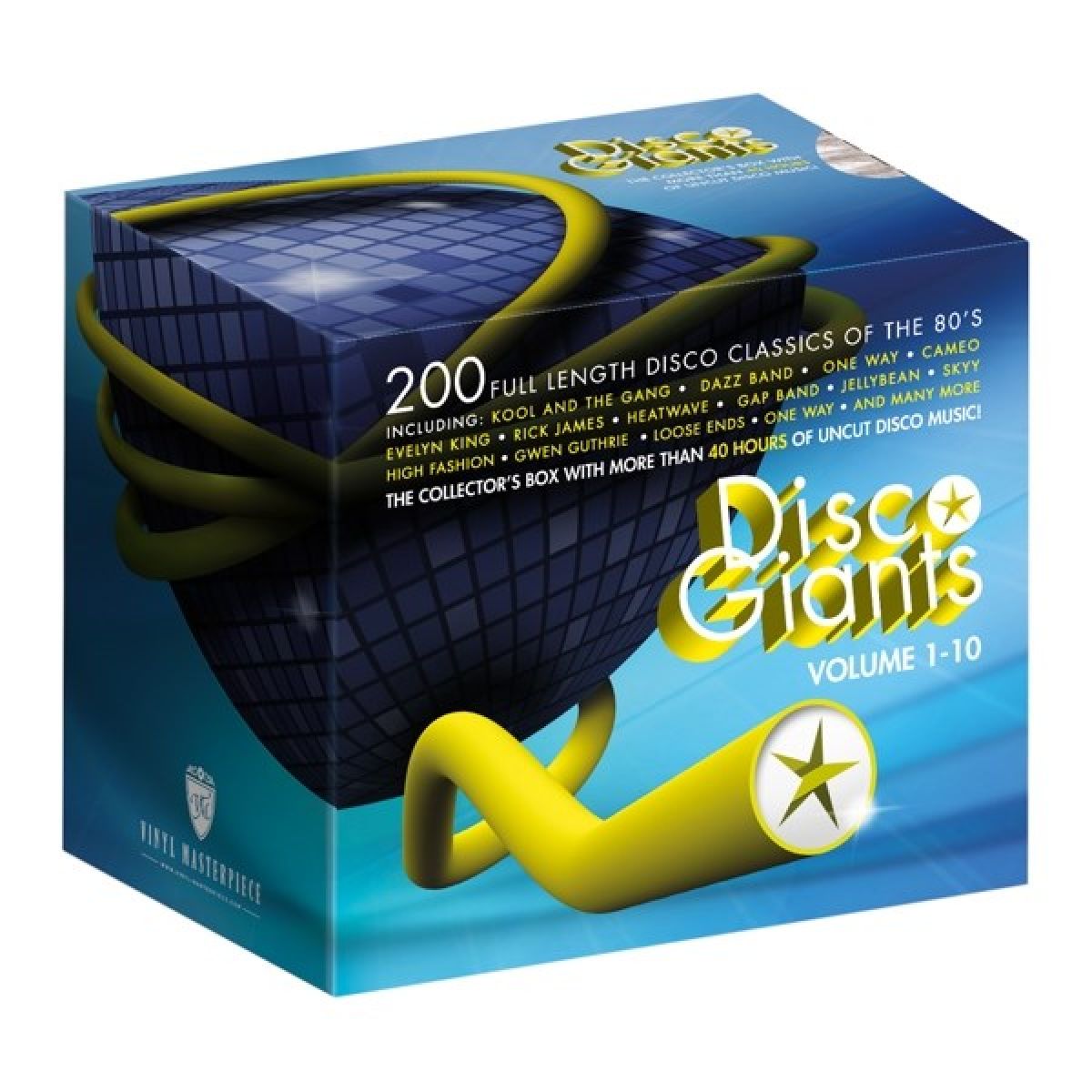 Afbeelding van Various Artists - Disco Giants Volume 1-10 (200 Full Length Disco Classics Of The 80's)