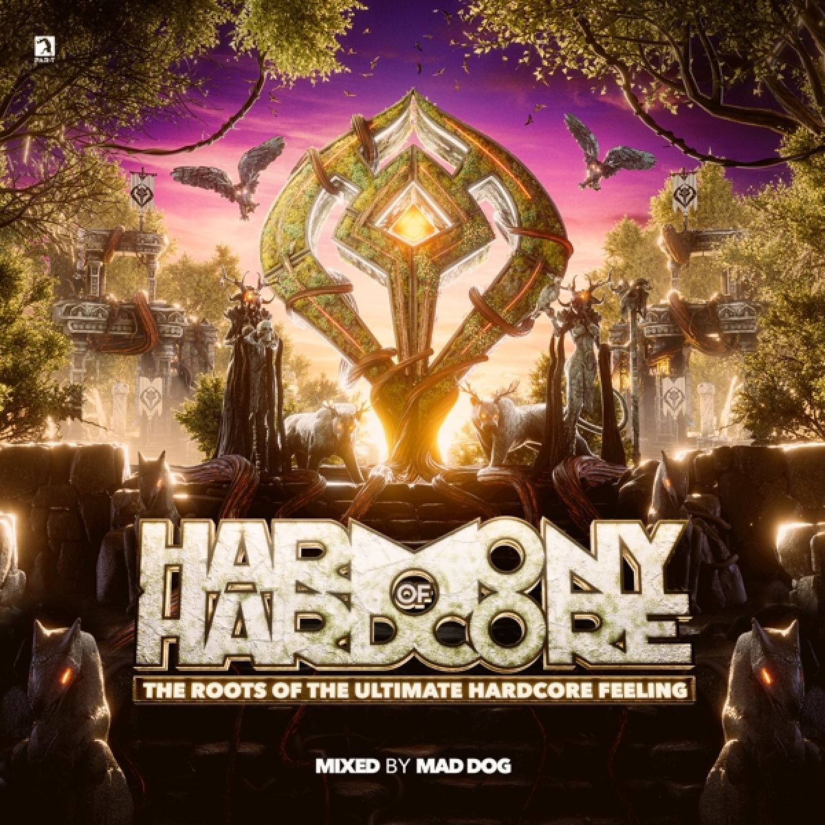Afbeelding van Various Artists - Harmony Of Hardcore 2023 (Mixed By Mad Dog)