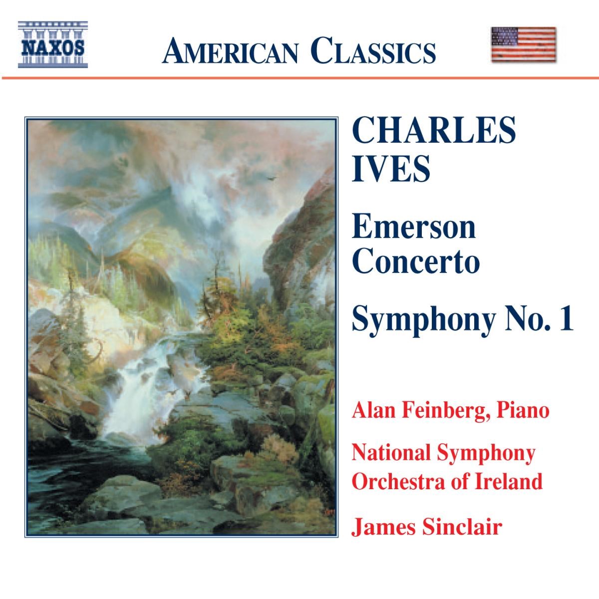 Afbeelding van National Symphony Orchestra Of Ireland - Charles Ives: Symphony No.1 | Emerson Concerto