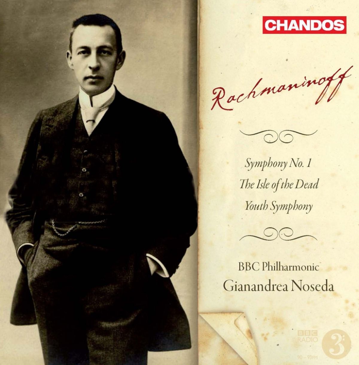 Afbeelding van BBC Philharmonic Orchestra, Gianandrea Noseda - Rachmaninoff: The Isle of the Dead | Youth Symphony | Symphony No. 1