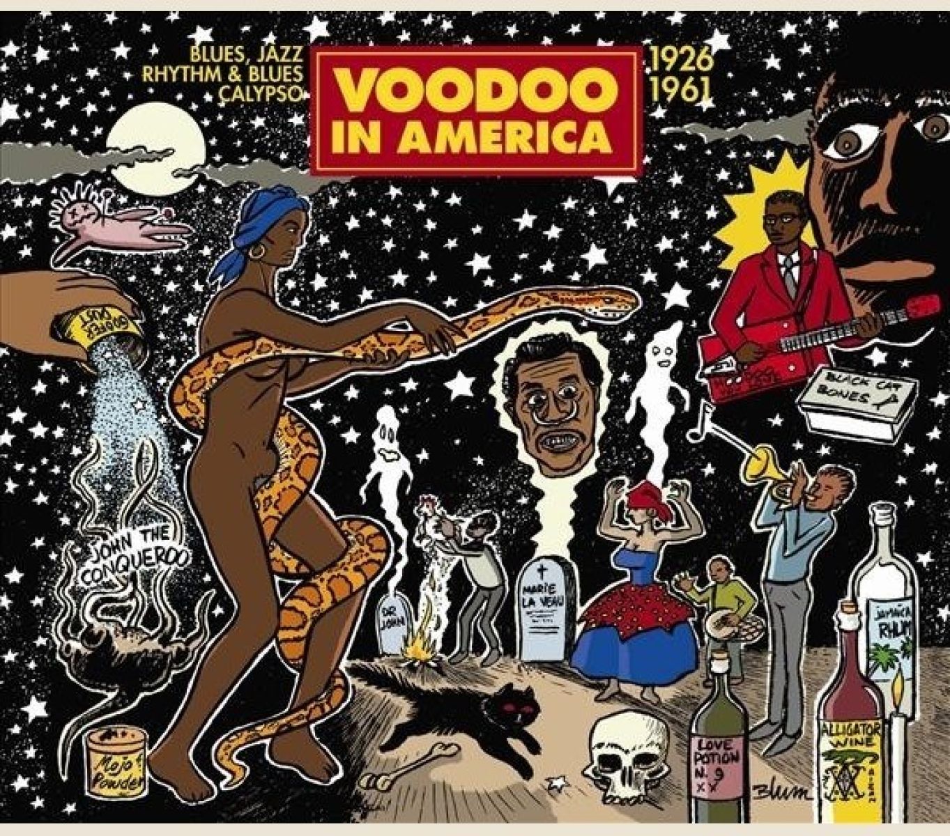 Afbeelding van Various Artists - Voodoo In America (Blues, Jazz, Rhythm & Blues, Calypso 1926–1961)