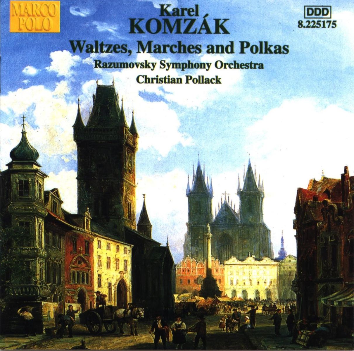 Afbeelding van Razumovsky Symphony Orchestra, Christian Pollack - Komzák: Waltzes, Marches And Polkas