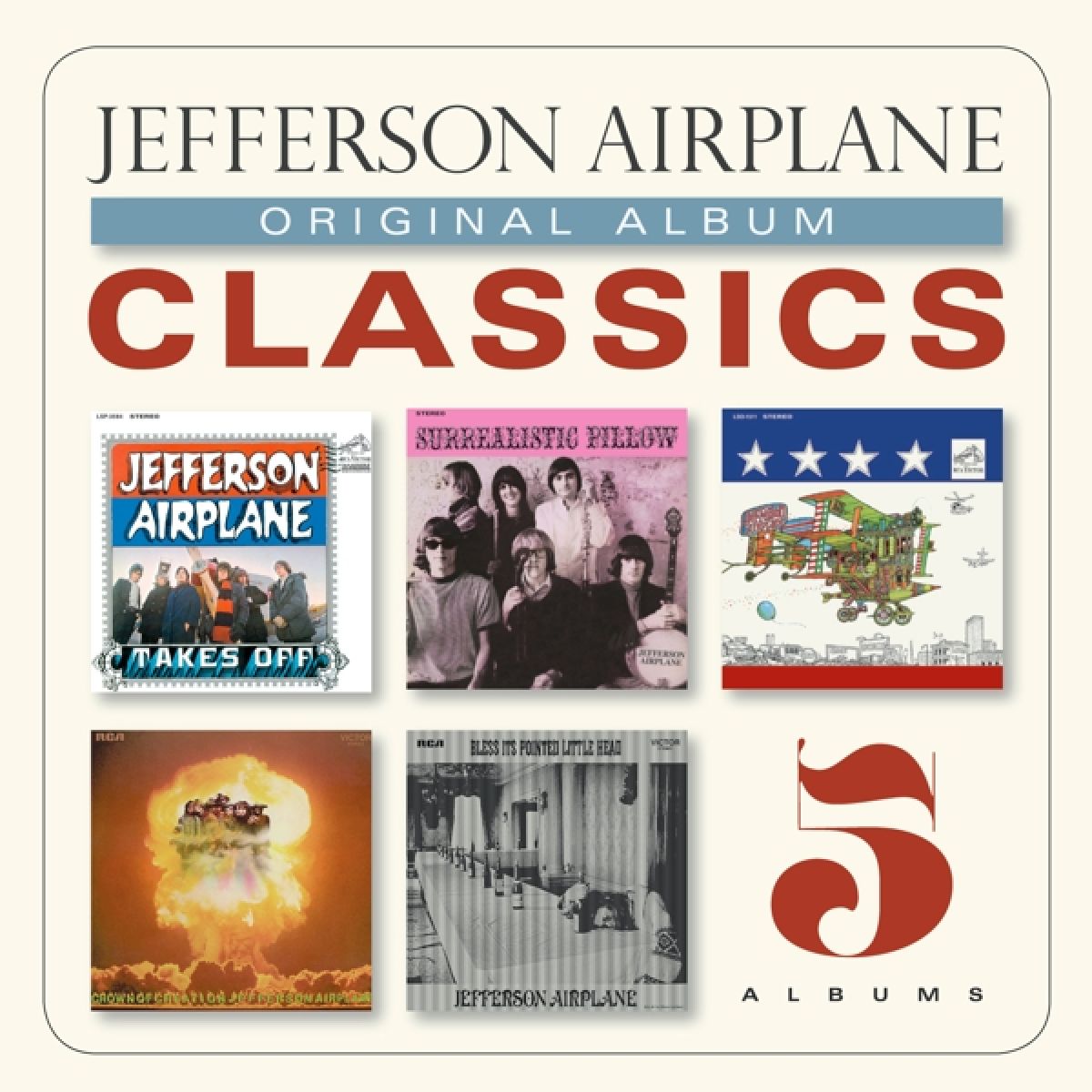 Afbeelding van Jefferson Airplane - Original Album Classics