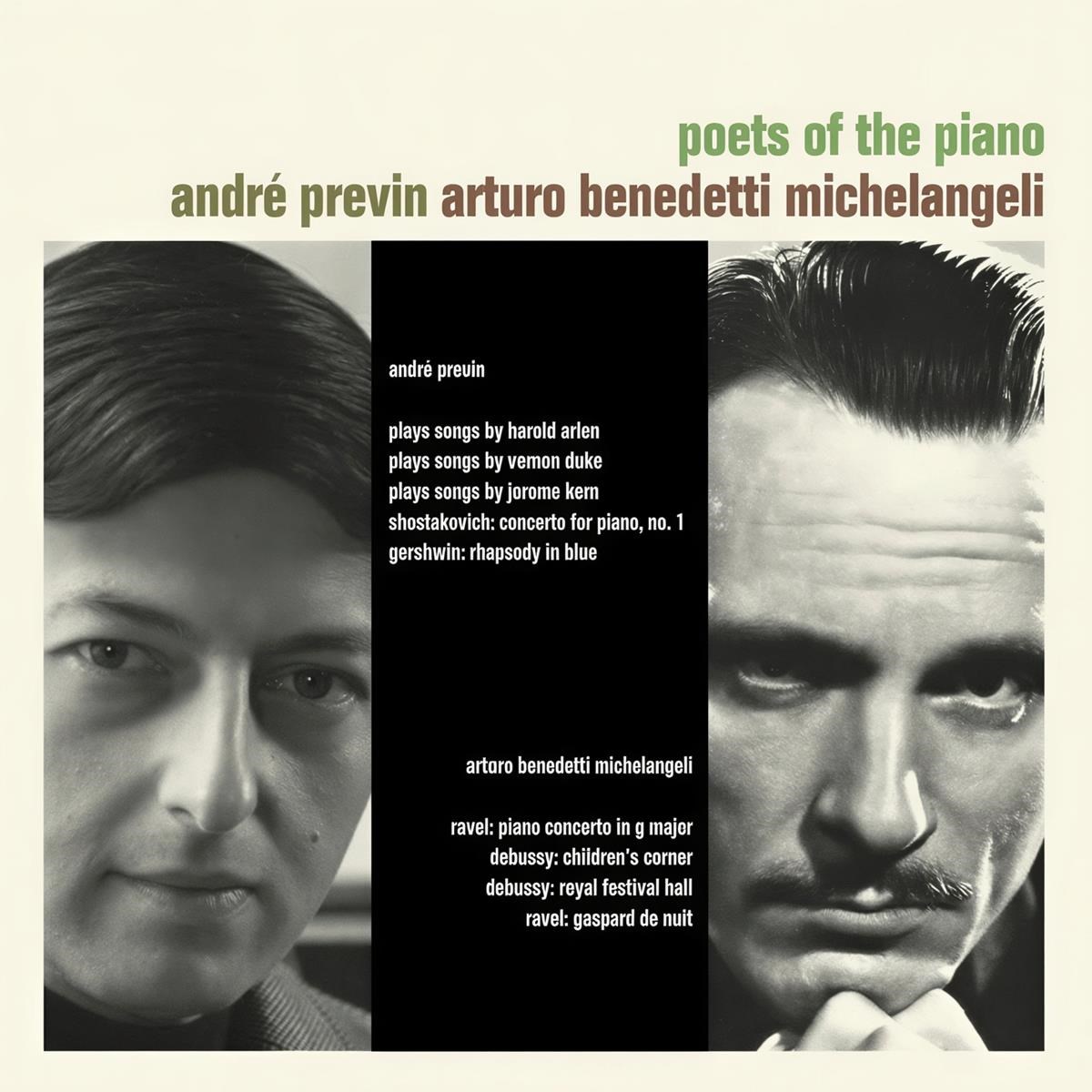 Andre Previn & Arturo Benedetti Michelangeli - Poets Of The Piano