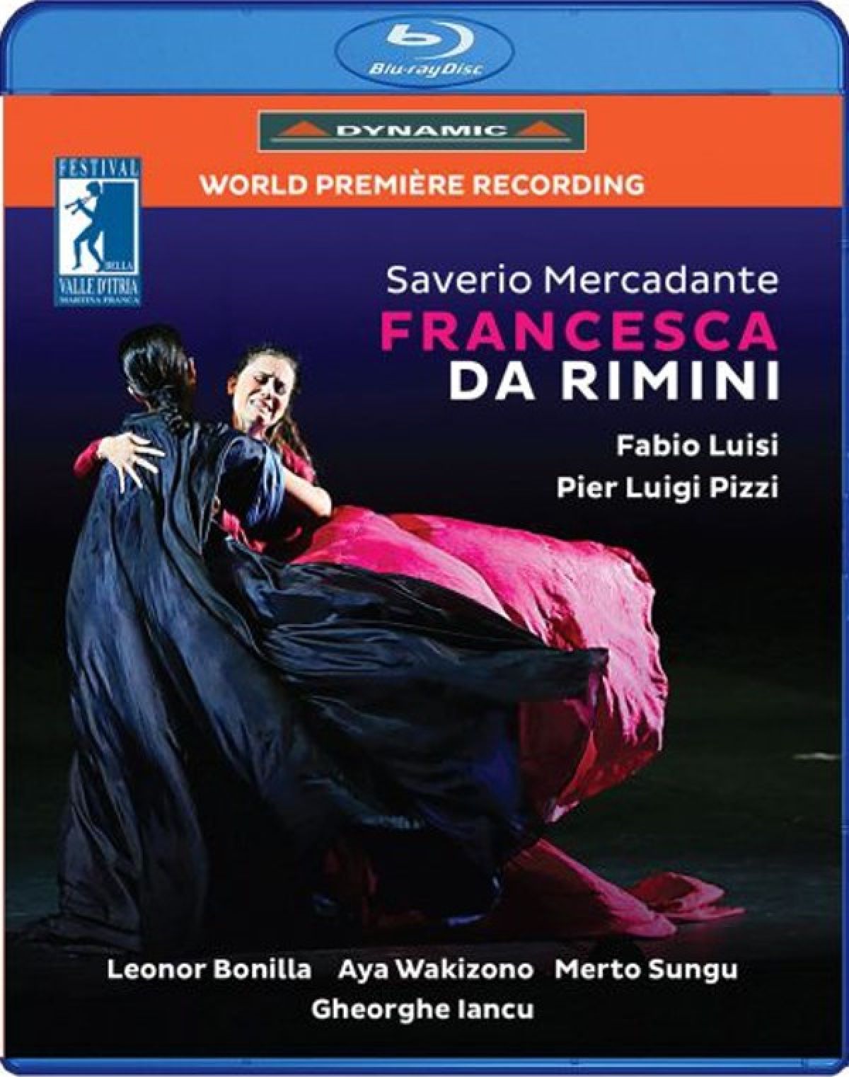 Afbeelding van Orchestra Internazionale D'Italia & Chorus Of The Transylvania State - Mercadante: Francesca Da Rimini