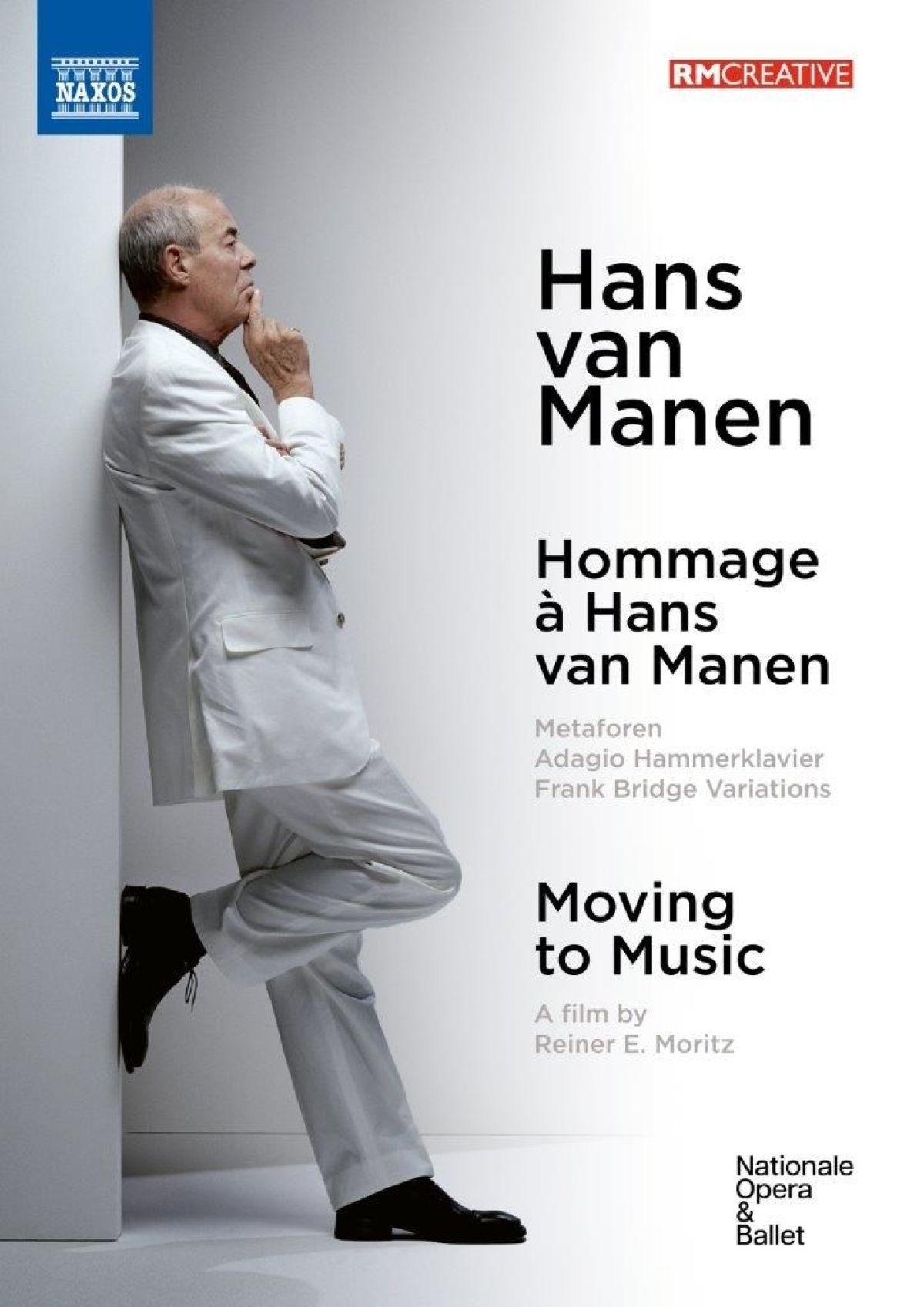 Hans Van Manen, Dutch National Ballet - Hans Van Manen, Moving To Music (Ballets & Document)