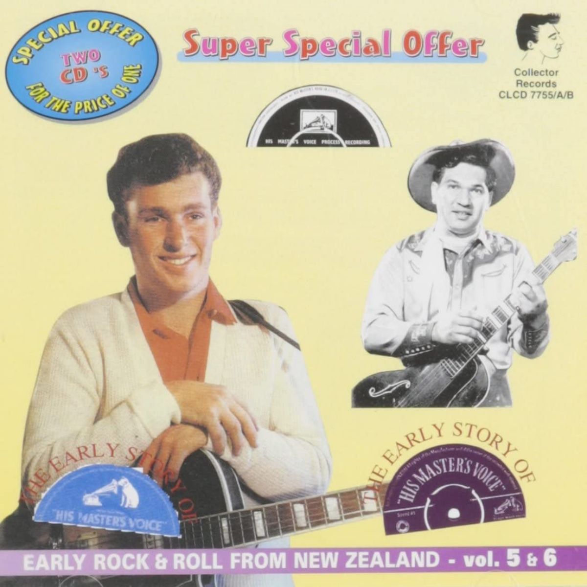 Afbeelding van Various Artists - Early R'n'r/New Zealand, Vol. 5 & 6