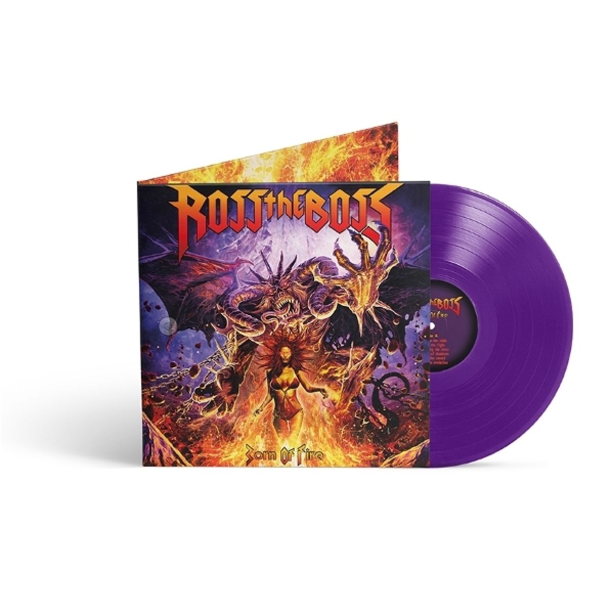 Afbeelding van Ross The Boss - Born Of Fire