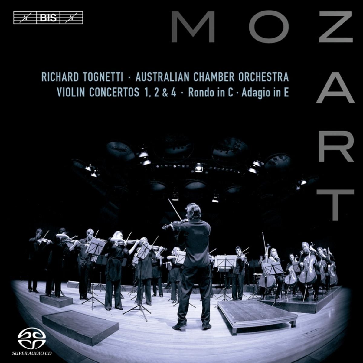 Afbeelding van Richard Tognetti, Australian Chamber Orchestra - Mozart: Violin Concertos 1,2 & 4