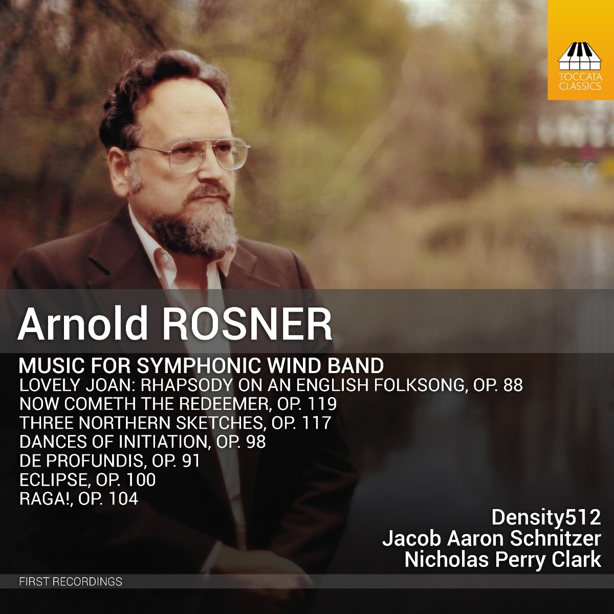 Afbeelding van Density512, Jacob Aaron Schnitzer, Perry Clark - Rosner: Music For Symphonic Wind Band
