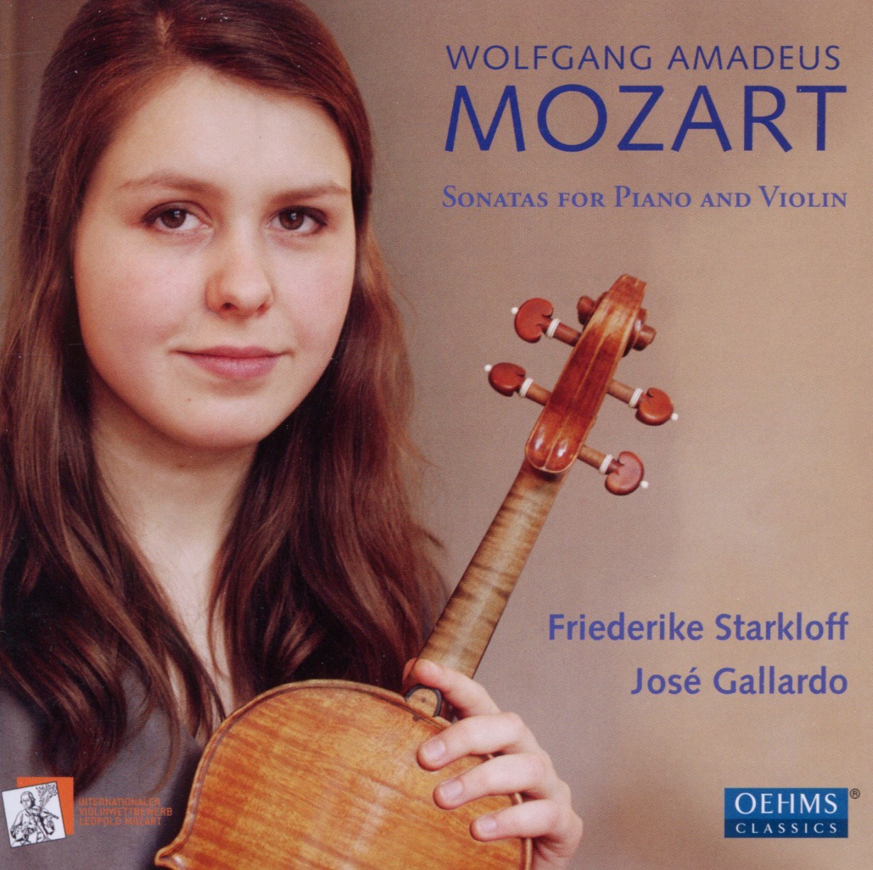Afbeelding van Friederike Starkloff & José Gallardo - Mozart: Sonatas For Piano And Violin