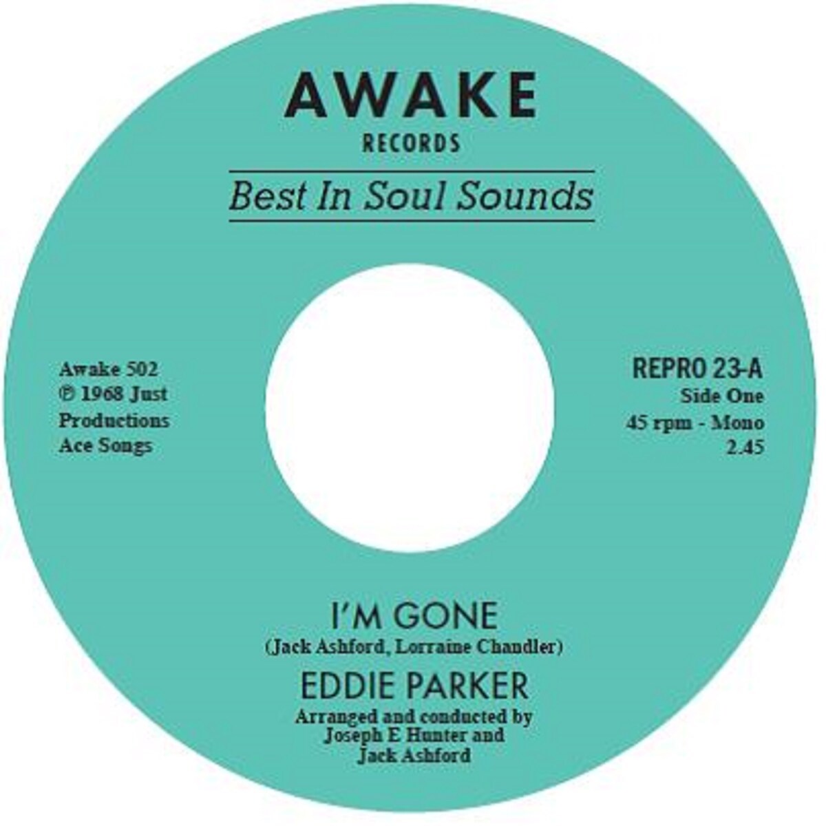 Afbeelding van Eddie Parker - I'm Gone / Crying Clown