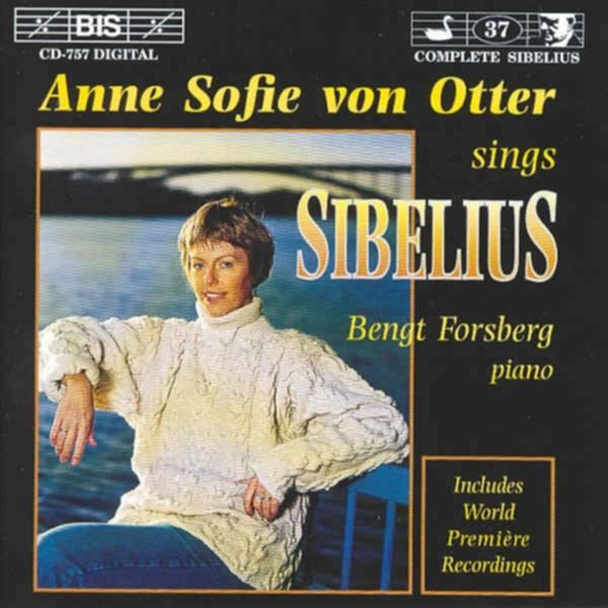 Afbeelding van Anne Sofie Von Otter - Sibelius: (Compl.Ed. 37), Seven Runeberg Song
