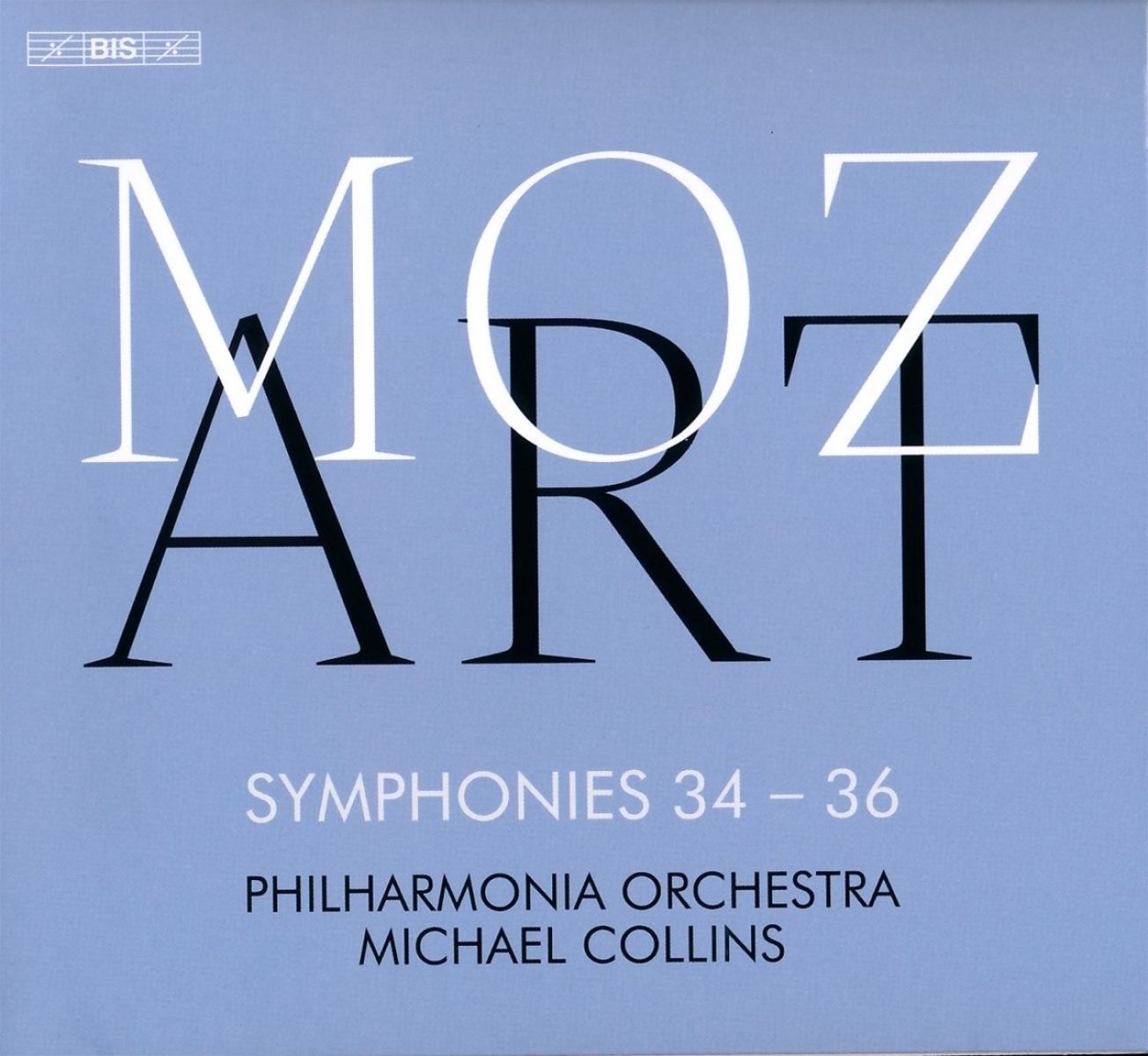 Afbeelding van Philharmonia Orchestra, Michael Collins - Mozart: Symphonies 34-36