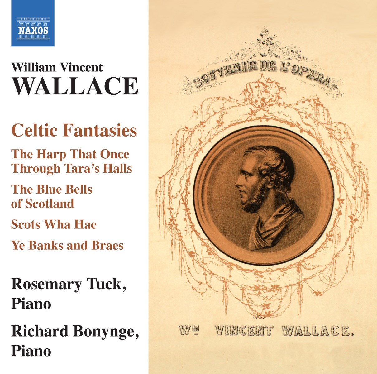 Afbeelding van Rosemary Tuck & Richard Bonynge - Wallace: Celtics Fantasies
