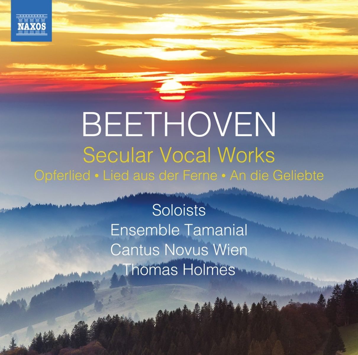 Ensemble Tamanial, Cantus Novum Wien, Thomas Holmes - Beethoven: Secular Vocal Works