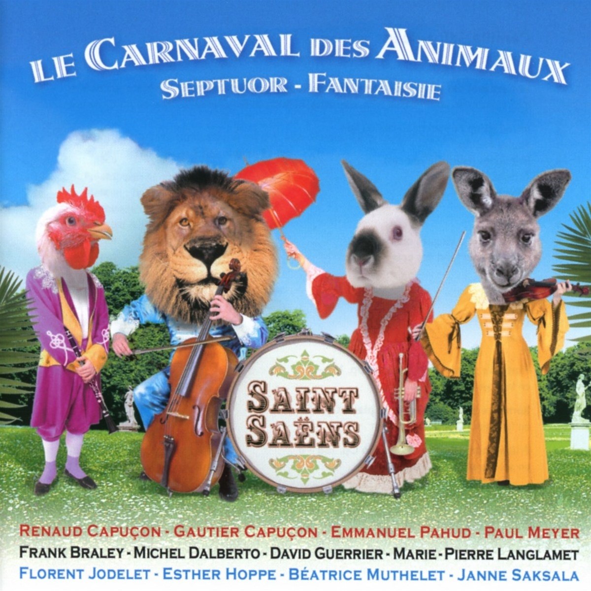Afbeelding van Renaud Capuçon, Gautier Capuçon - Saint-Saens: Le Carnaval Des Animaux | Septuor | Fantaisie
