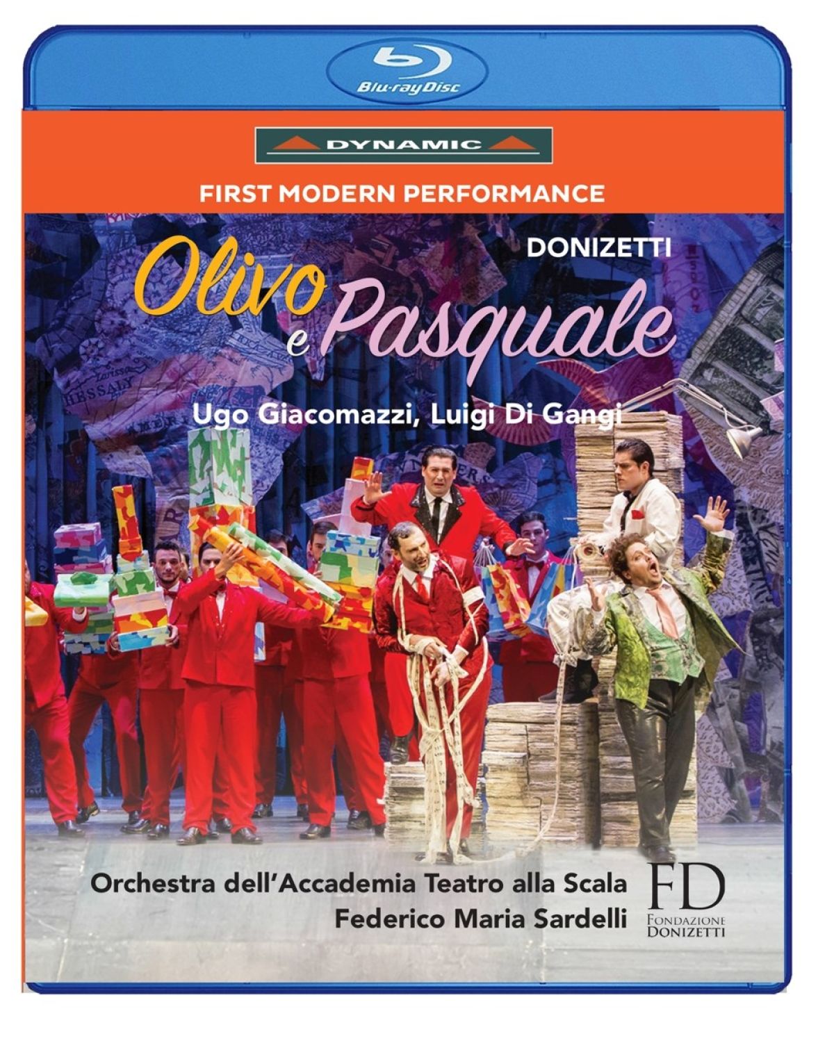 Afbeelding van Orchestra Dell'accademia Teatro Alla Scala & Coro Donizetti Opera - Donizetti: Olivo E Pasquale