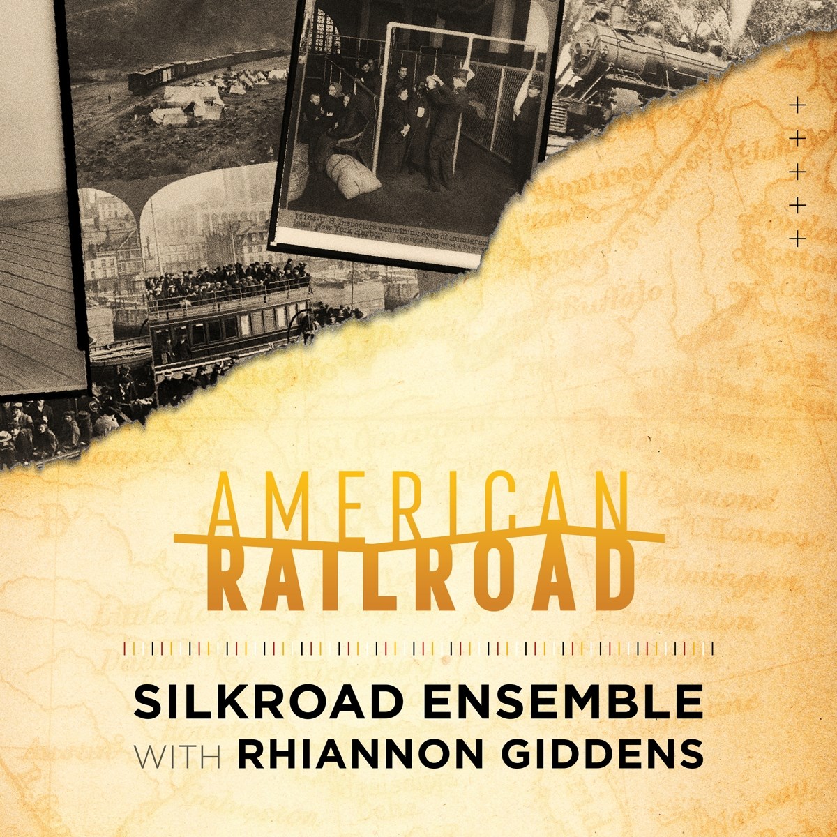 Afbeelding van Silkroad Ensemble & Rhiannon - American Railroad