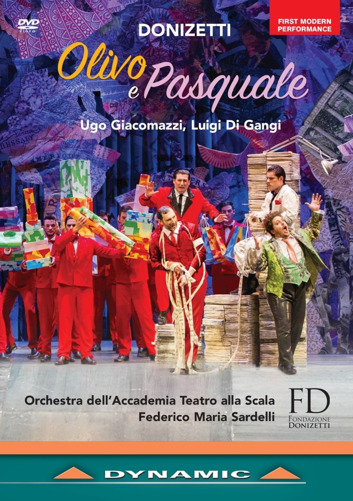 Afbeelding van Orchestra Dell'accademia Teatro Alla Scala & Coro Donizetti Opera - Donizetti: Olivo E Pasquale