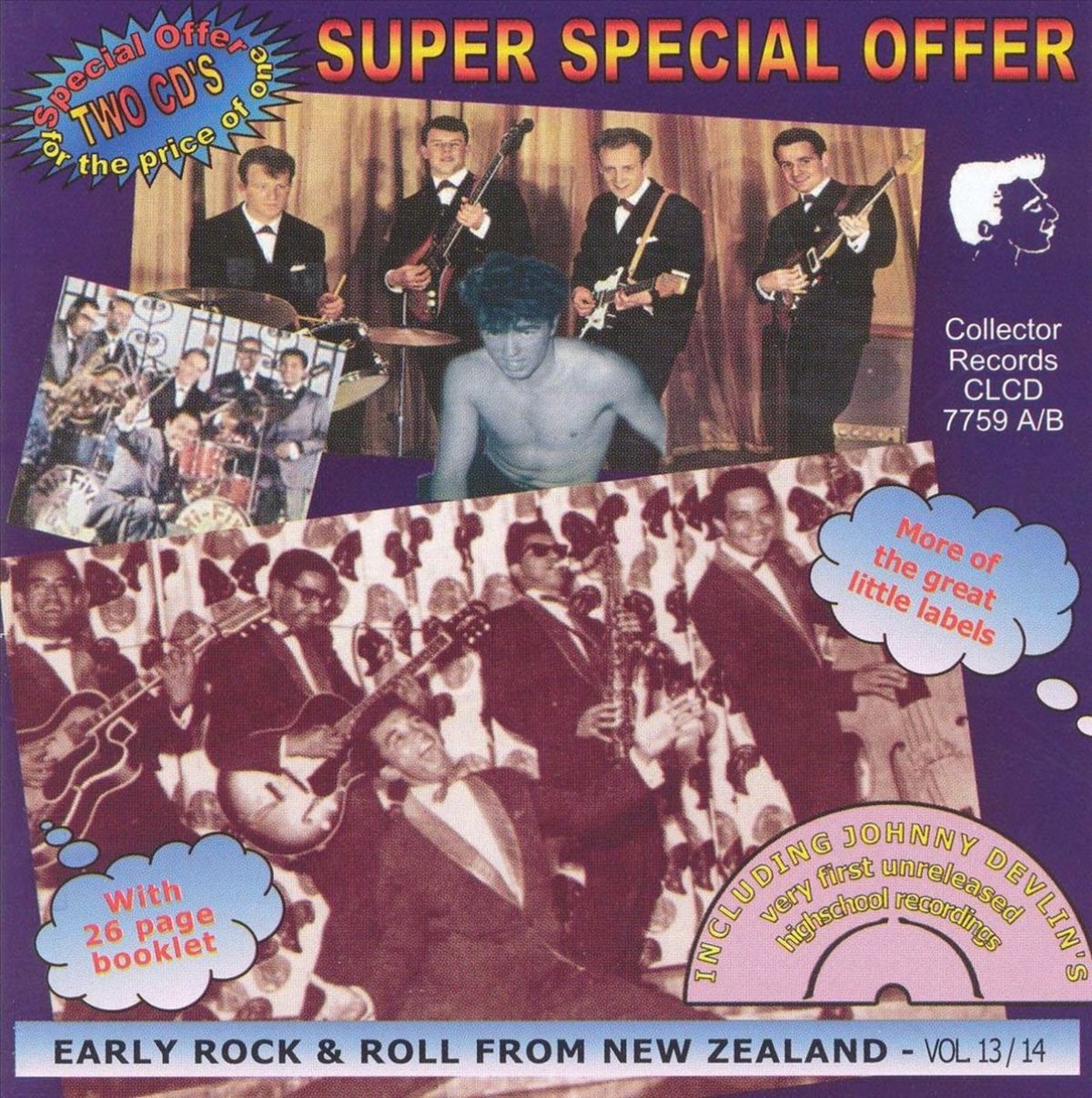 Afbeelding van Various Artists - Early Rock & Roll From New Zealand - Vol. 13/14