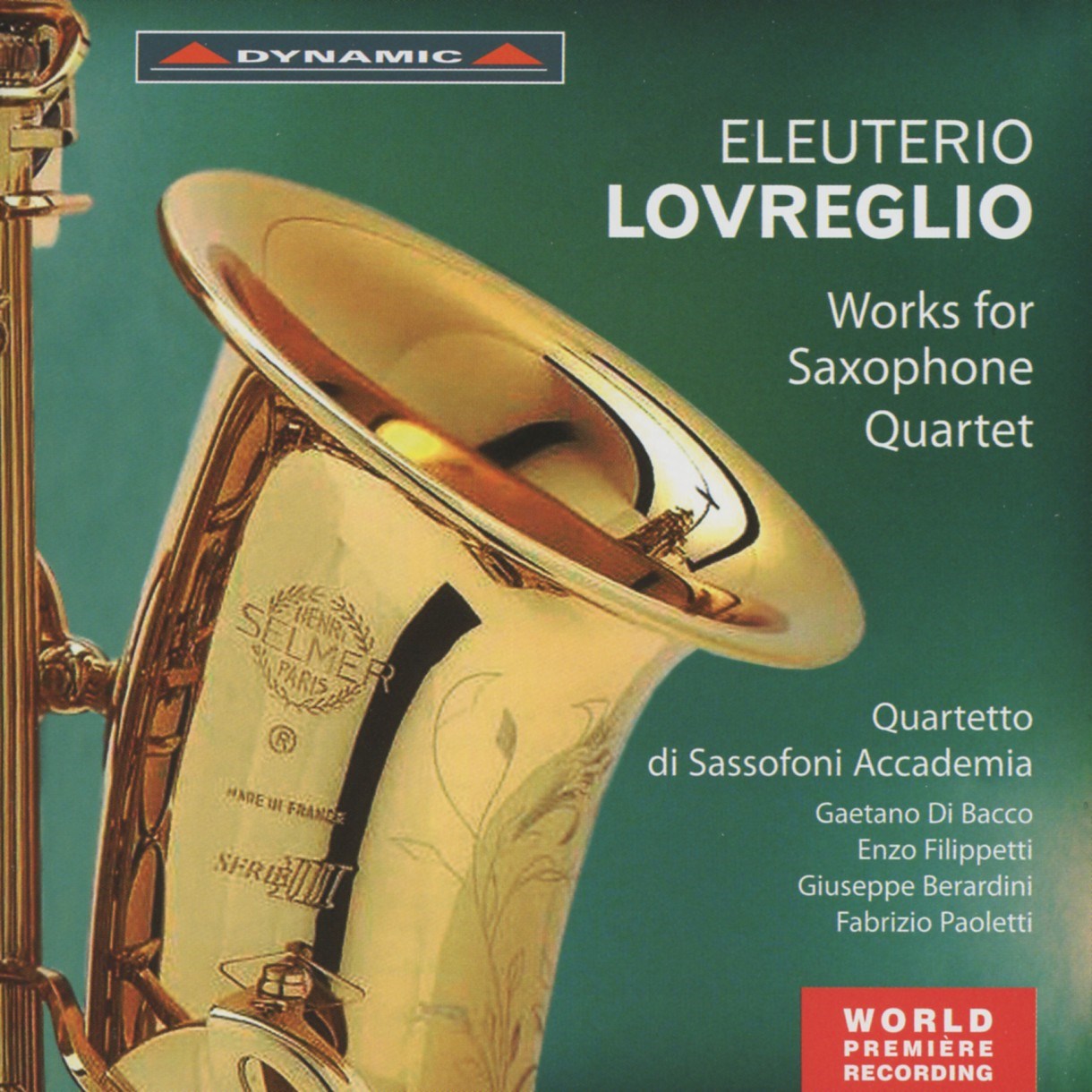 Afbeelding van Quartetto Di Sassofoni Accademia - Works For Saxophone Quartet
