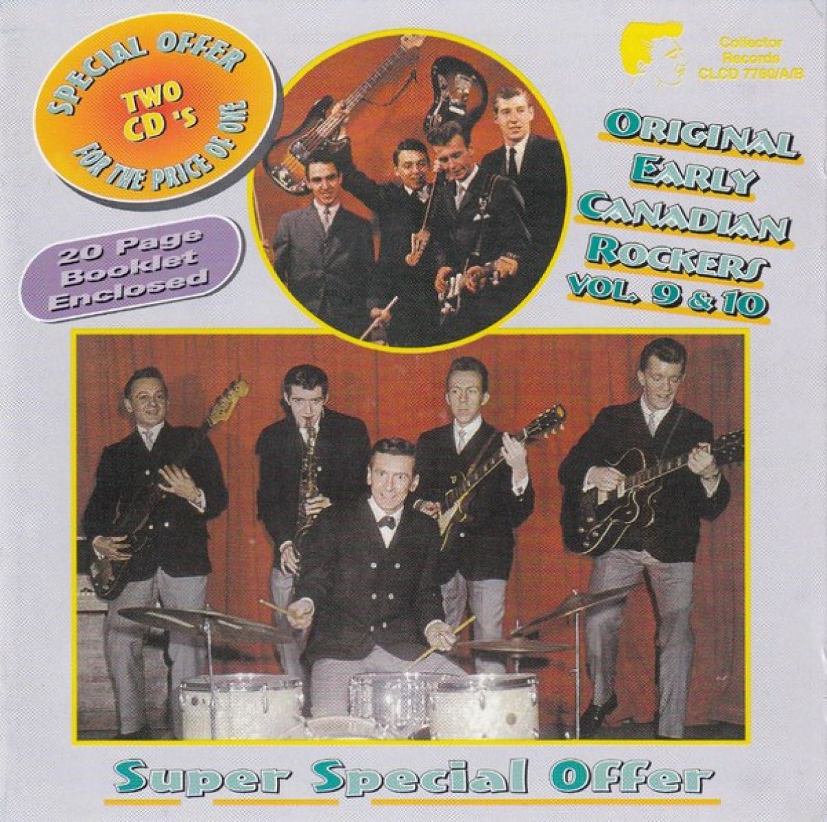 Afbeelding van Various Artists - Early Canadian Rockers - Vol. 9 & 10