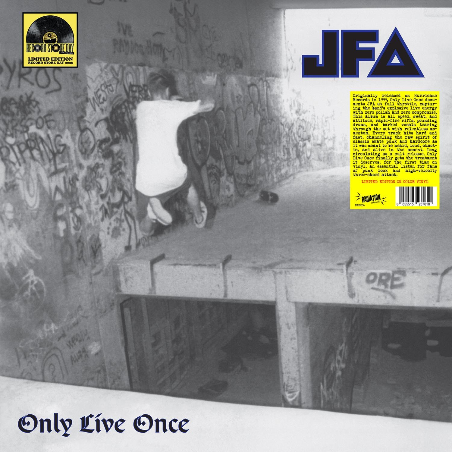Afbeelding van JFA - Only Live Once