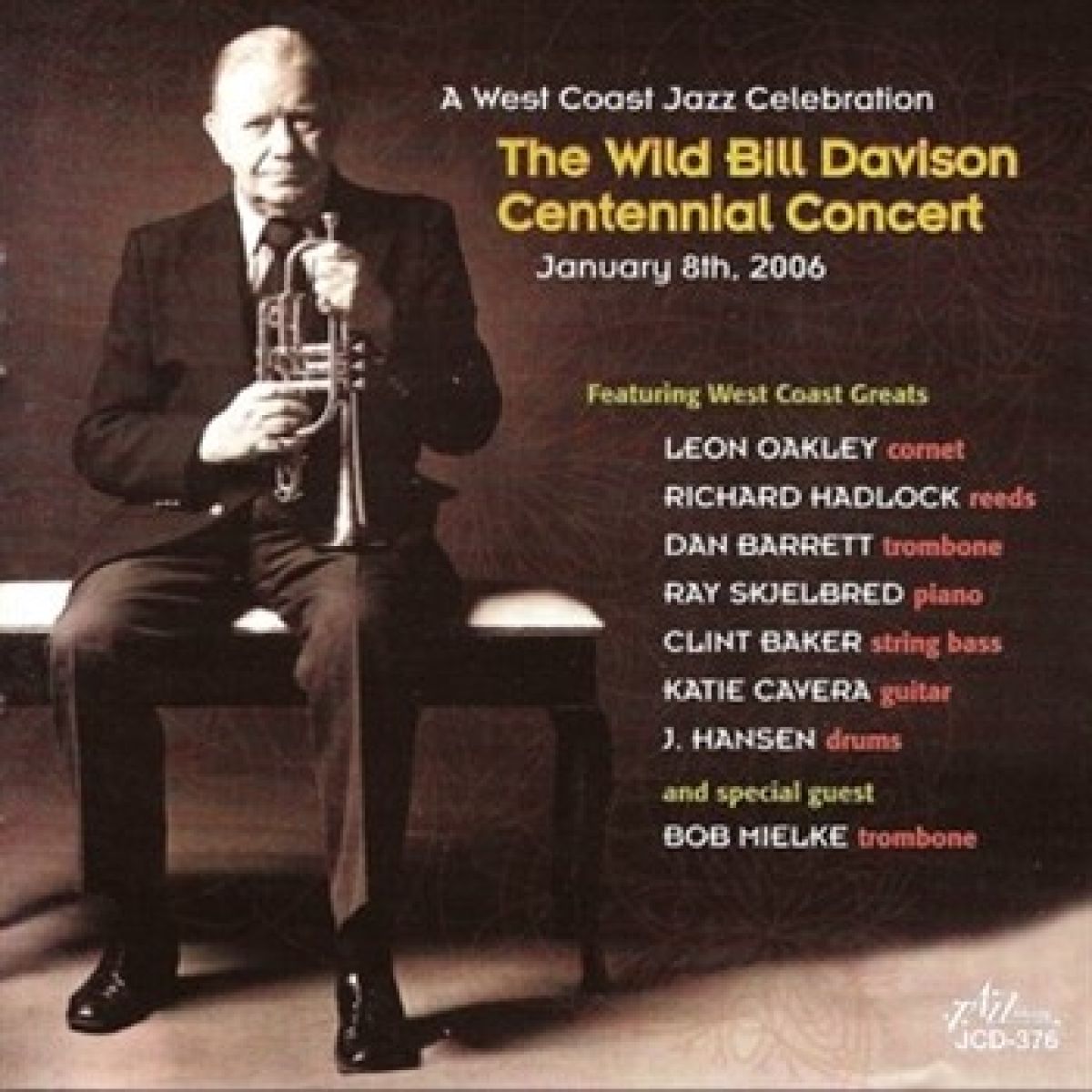 Afbeelding van Various Artists - The "Wild" Bill Davison Centennial Concert