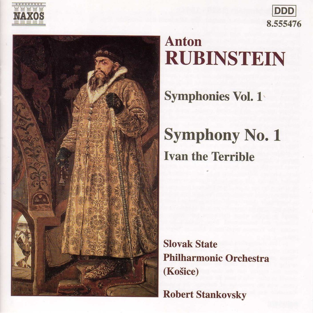 Slovak State Philharmonic Orchestra, Robert Stankovsky - Rubinstein: Symphonies Volume 1