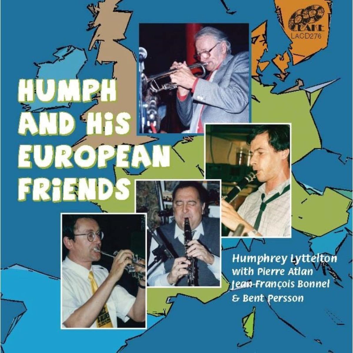 Afbeelding van Humphrey Lyttelton With Pierre Atlan, Jean-François Bonnel And Bent Persson - Humph & His European Friends
