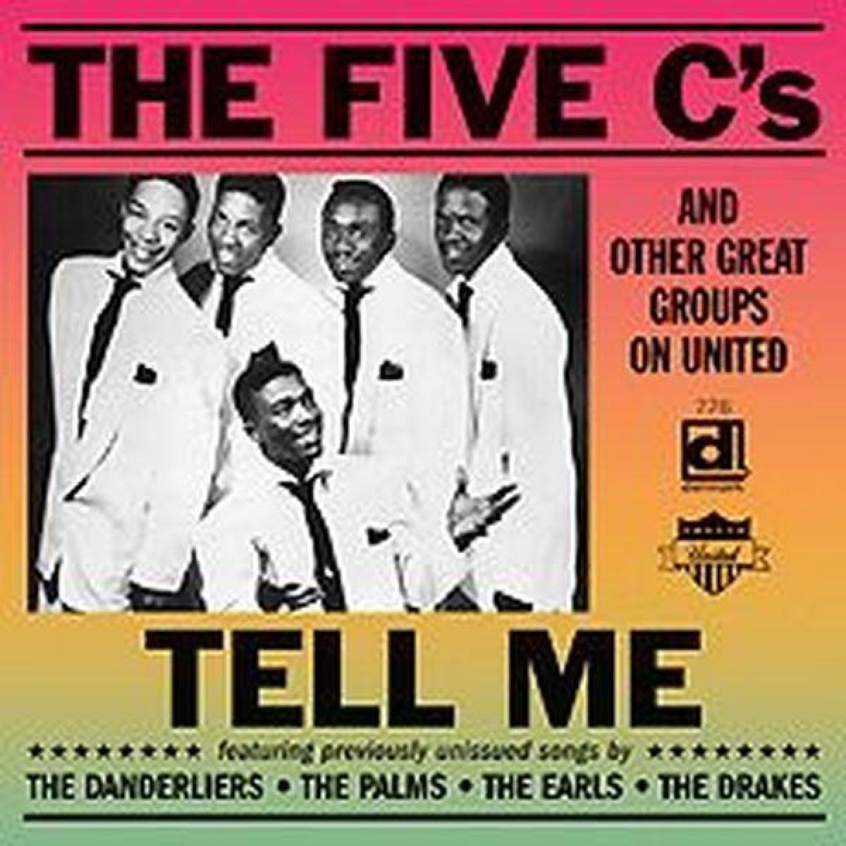Afbeelding van Various Artists - The Five C's And Other Great Groups On United