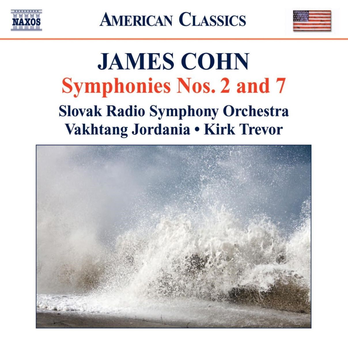 Afbeelding van Slovak Radio Symphony Orchestra - Cohn: Symphonies Nos.2 & 7