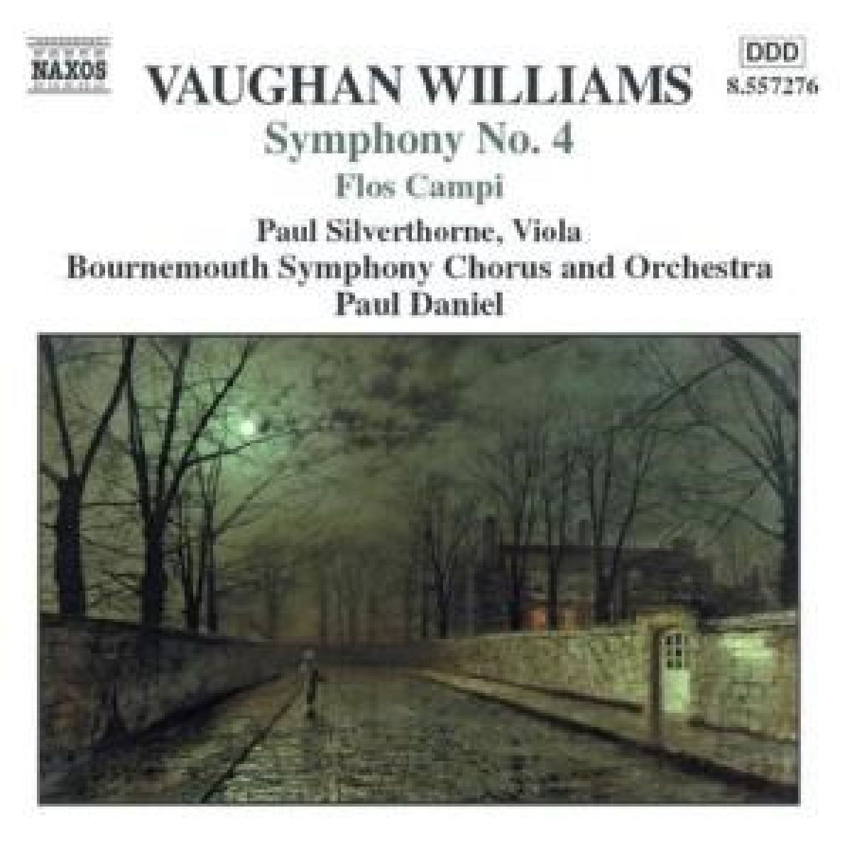 Afbeelding van Bournemouth Symphony Orchestra, Paul Daniel - Williams: Symphony 4 - Flos Campi