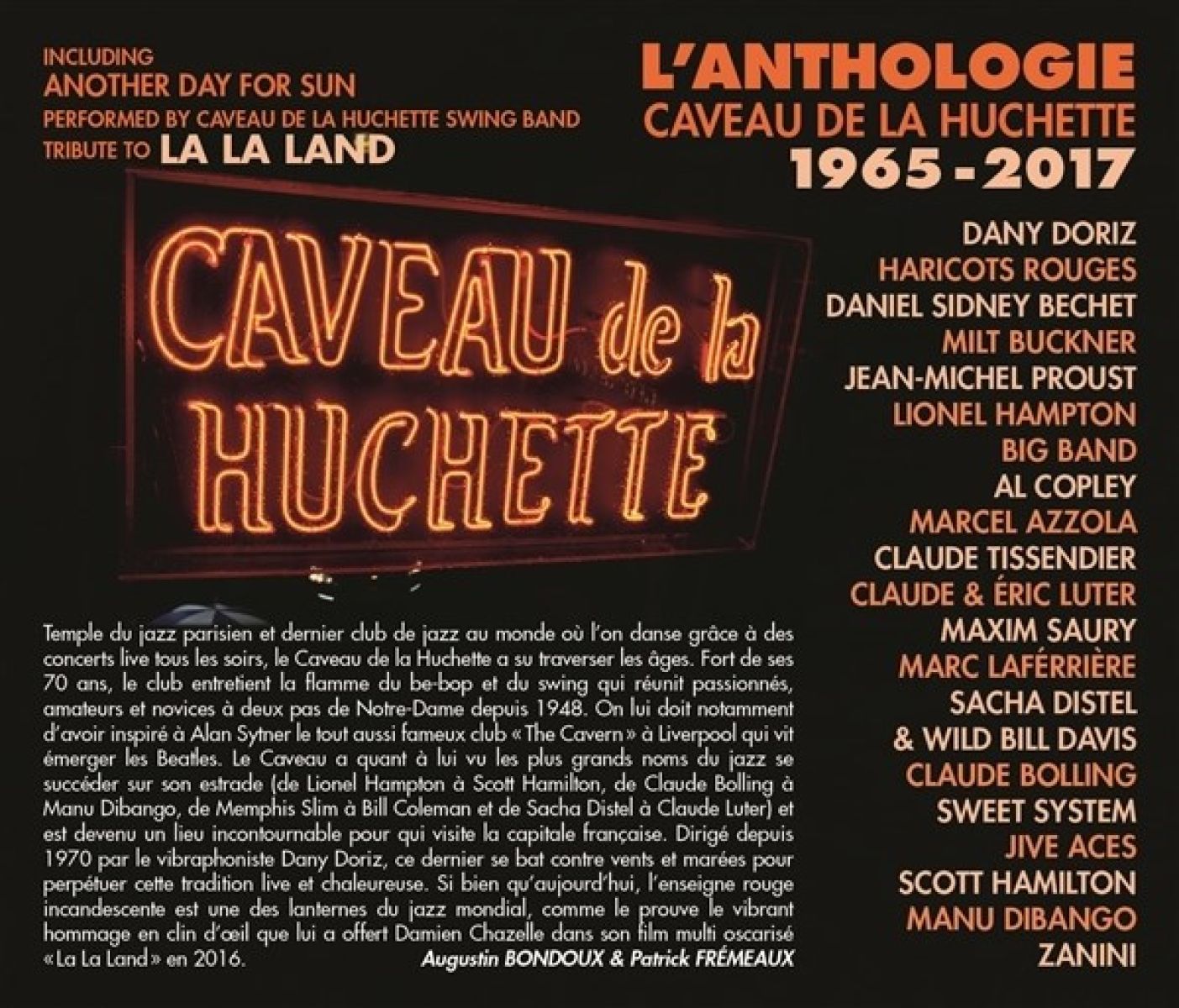 Various Artists - L'Anthologie Caveau De La Huchette 1965-2017