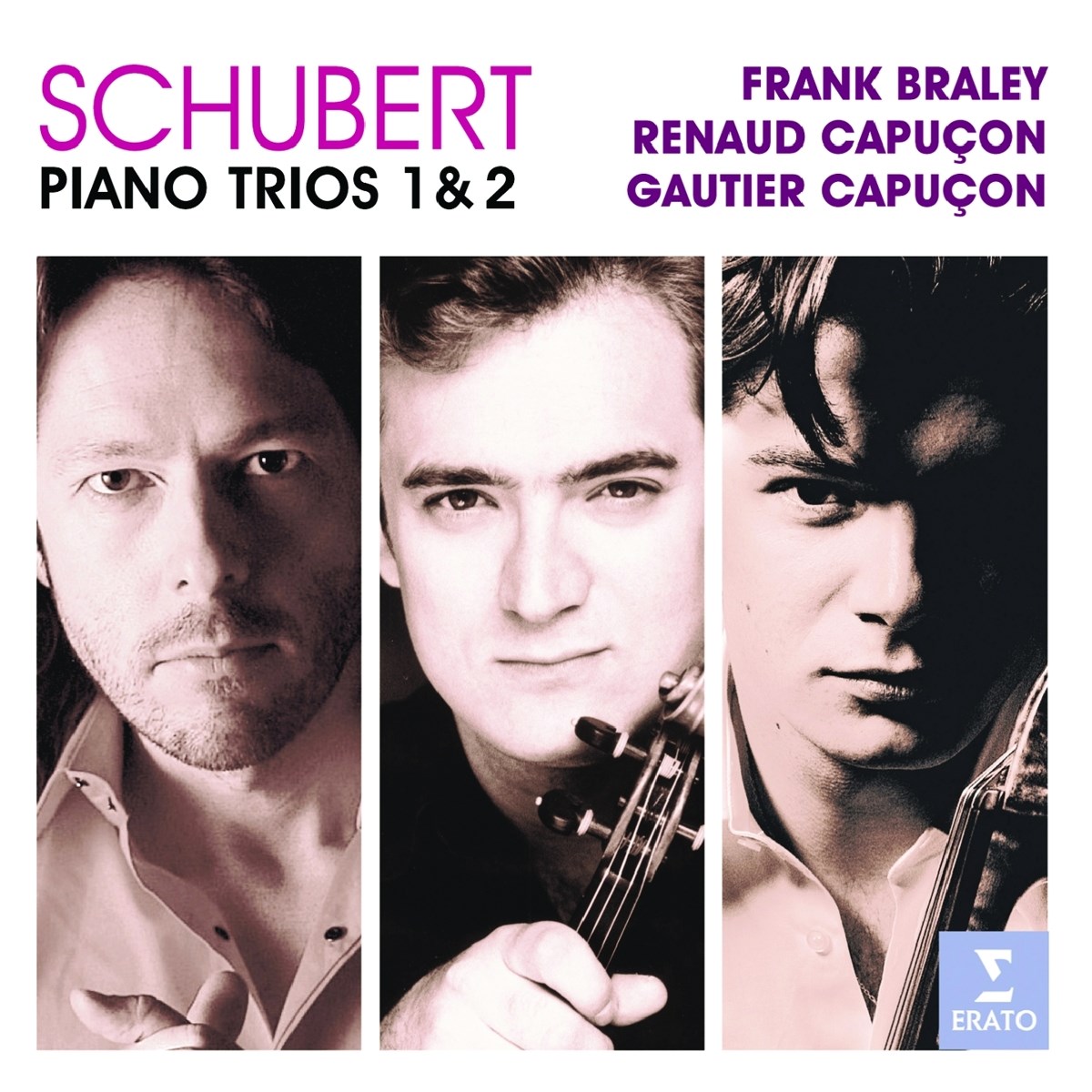 Afbeelding van Franck Braley, Gautier Capuçon & Renaud Capuçon - Schubert: Piano Trios 1 & 2