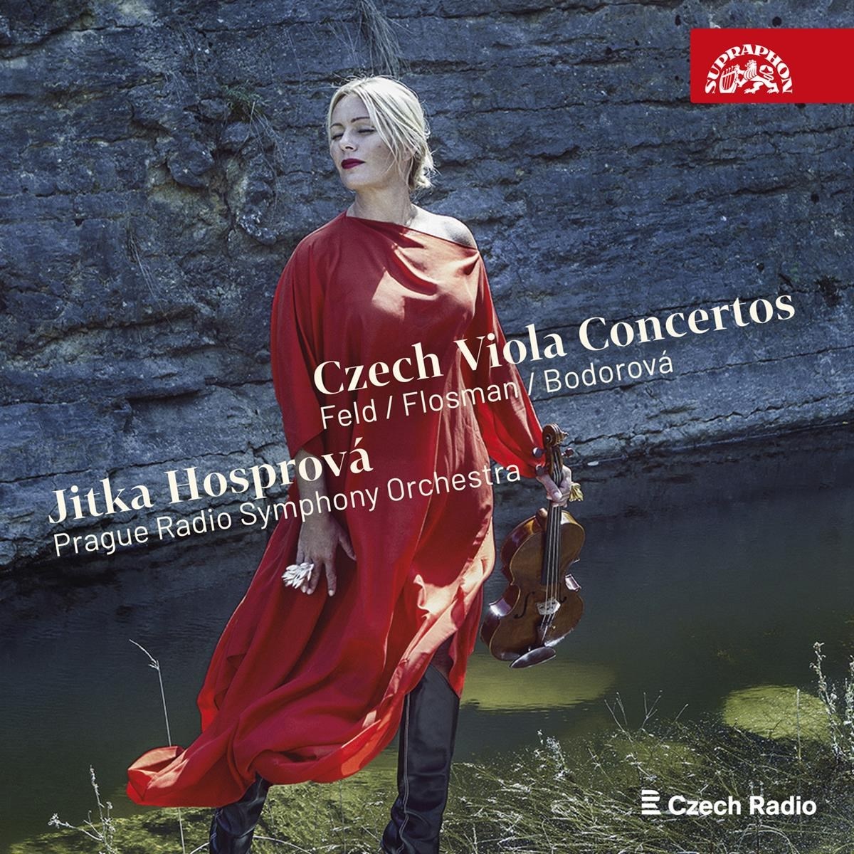 Afbeelding van Jitka Hosprová, Prague Radio Symphony Orchestra - Czech Viola Concertos