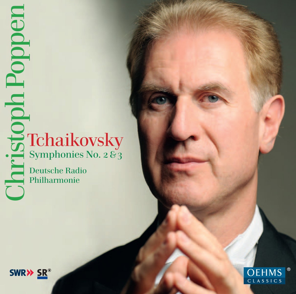 Afbeelding van Deutsche Radio Philharmonie Saarbrücken Kaiserslautern, Christoph Poppen - Tchaikovsky: Symphonies No. 2 & 3