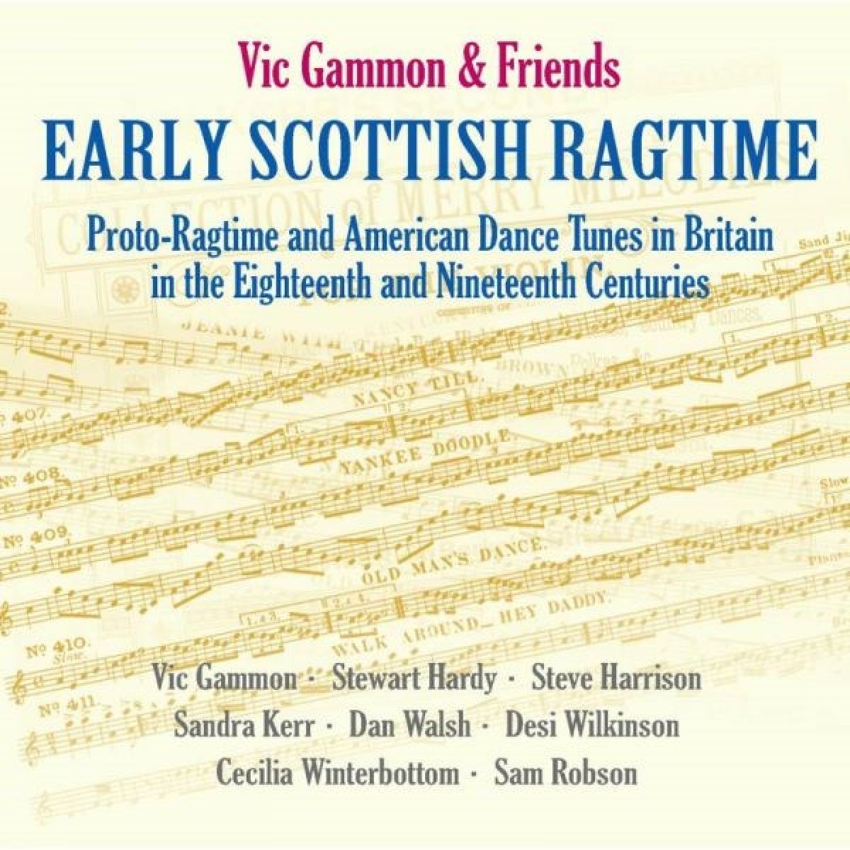 Afbeelding van Vick Gammon & Friends - Early Scottish Ragtime