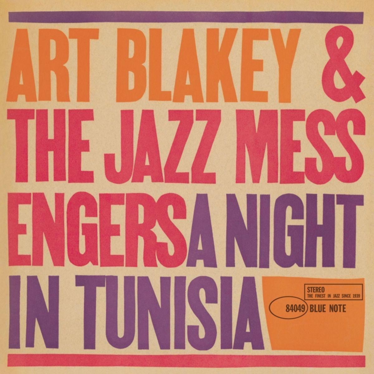 Afbeelding van Art Blakey & The Jazz Messengers - A Night In Tunisia