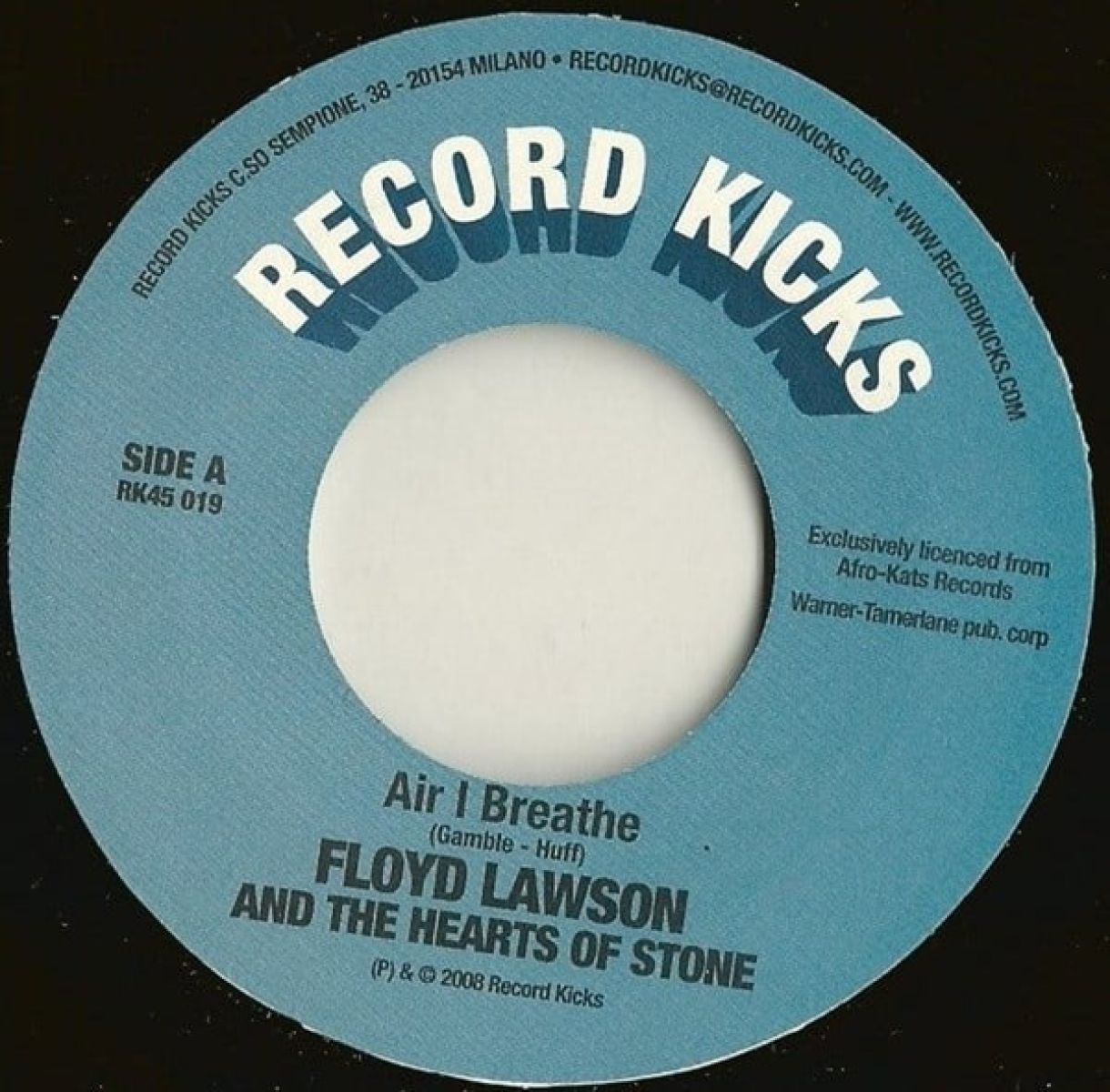 Afbeelding van Floyd Lawson And Hearts Of Stone - Air I Breathe