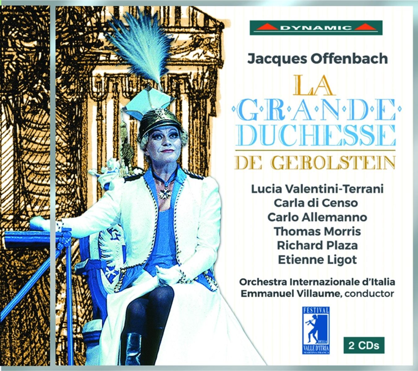Afbeelding van Orchestra Internazionale D'Italia & Bratislava Chamber - Offenbach: La Grande Duchesse