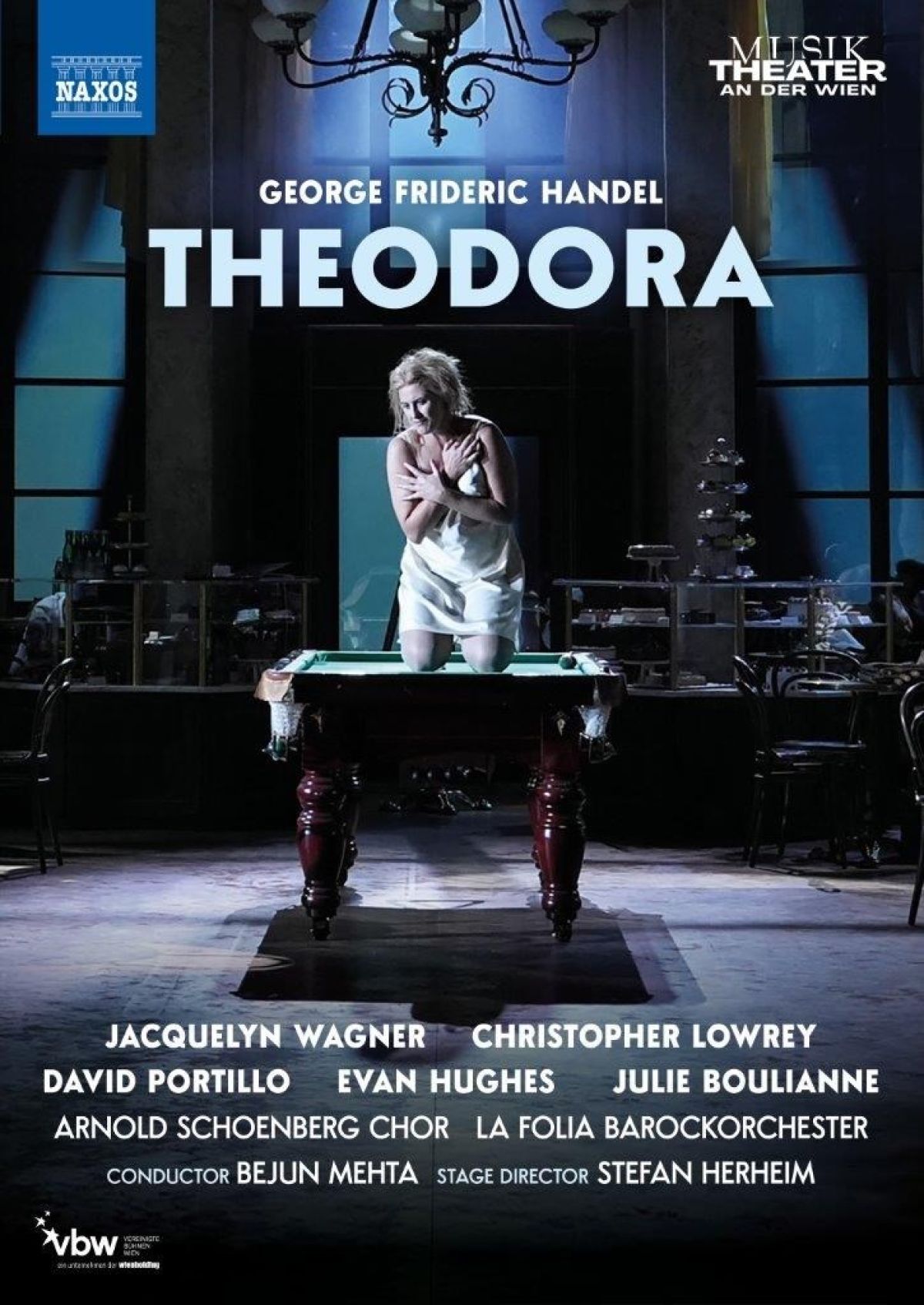 Afbeelding van Arnold Schoenberg Chor, Bejun Mehta - Handel: Theodora