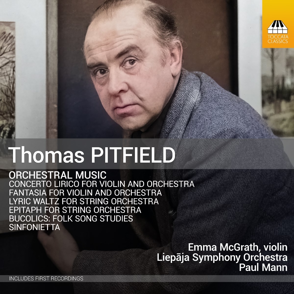 Emma McGrath, Liepaja Symphony Orchestra, Janis Baltabols, Aigars Raumanis, Paul Mann - Pitfield: Orchestral Music