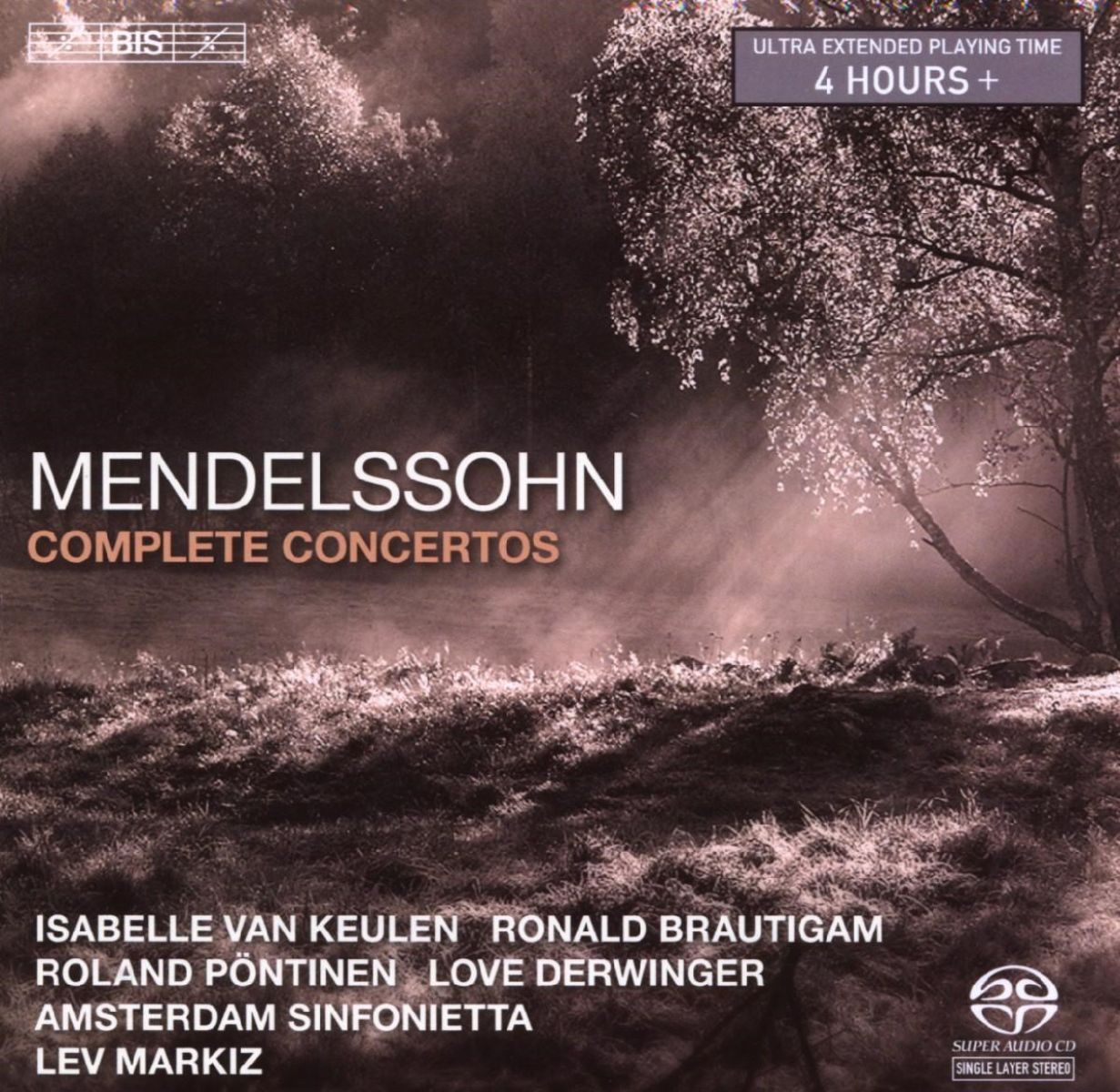 Afbeelding van Isabelle van Keulen, Ronald Brautigam & Amsterdam Sinfonie - Mendelssohn: Complete Concertos