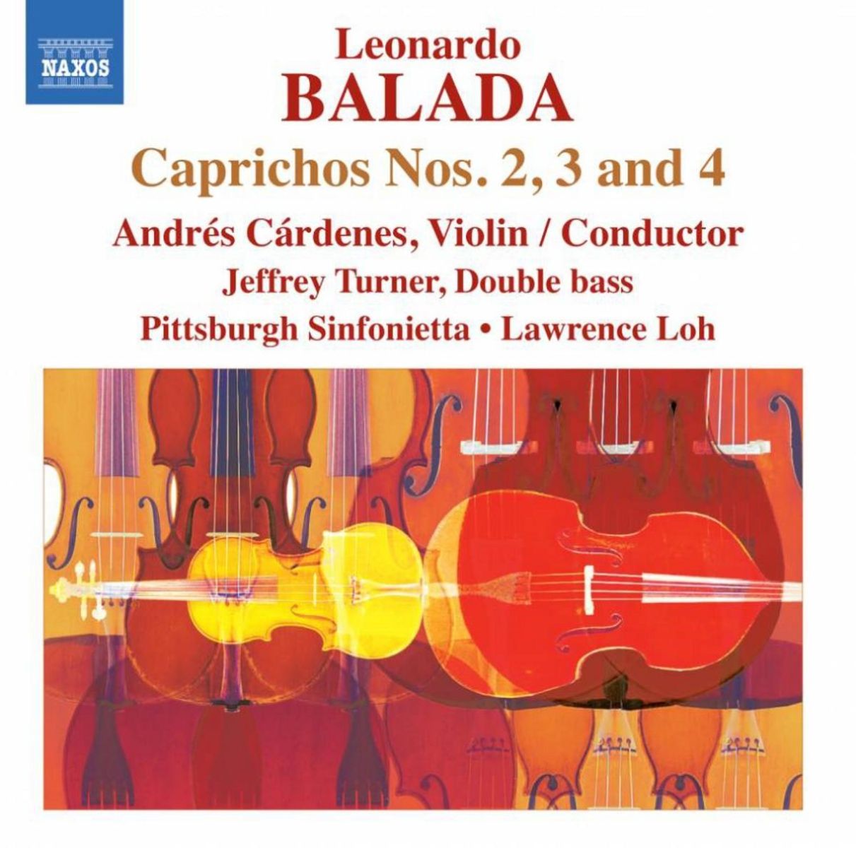 Andrés Cárdenes, Jeffrey Turner, Pittsburgh Sinfonnietta - Balada: Caprichos Nos. 2, 3 & 4