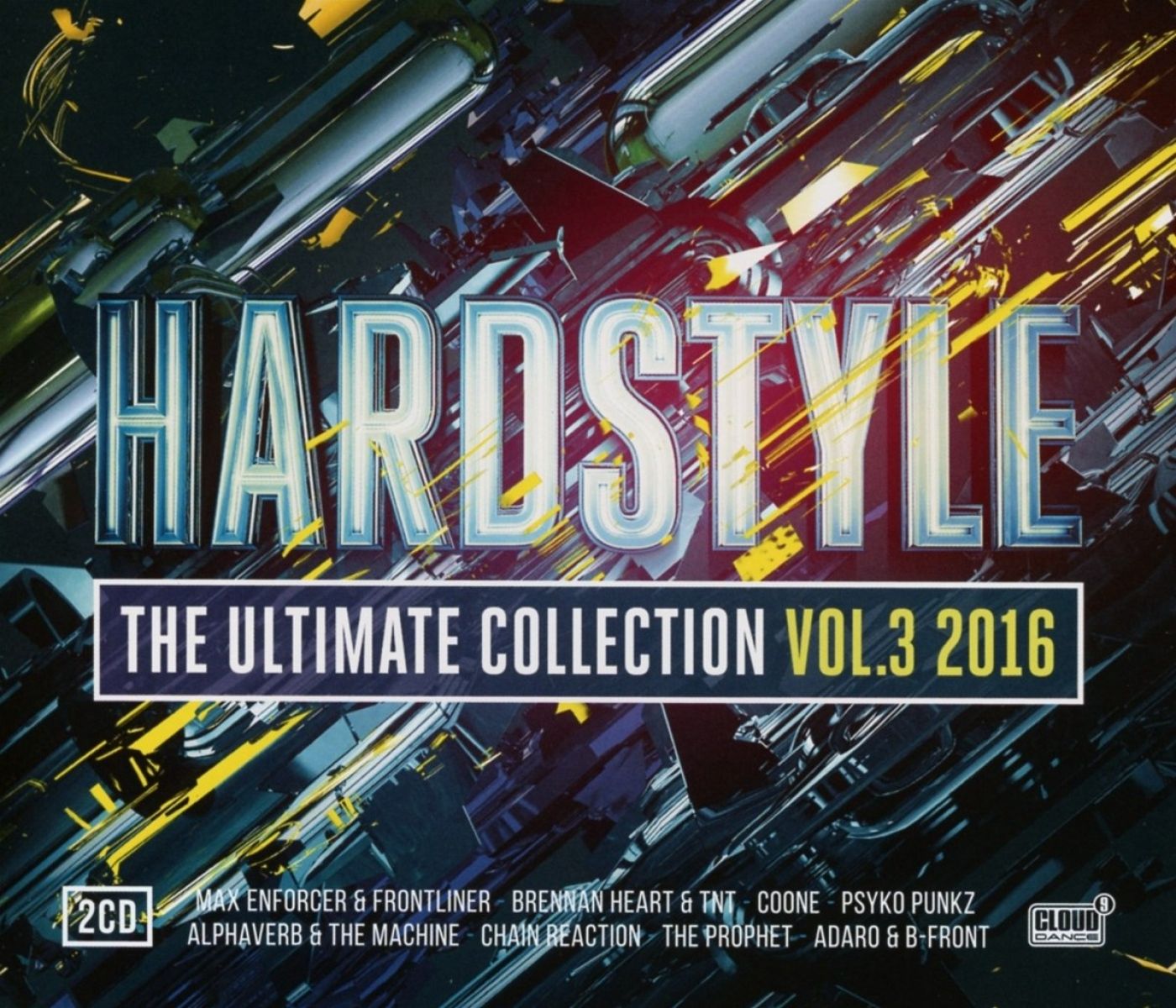 Afbeelding van Various Artists - Hardstyle - The Ultimate Collection Vol.3 2016