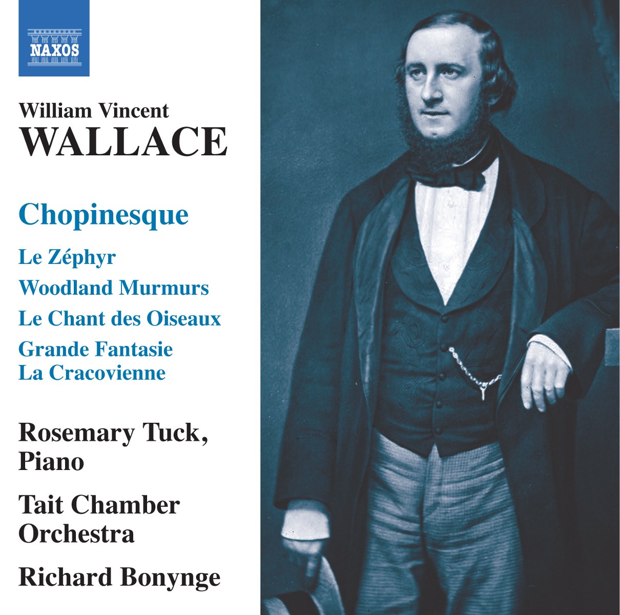 Afbeelding van Rosemary Tuck, Tait Chamber Orchestra, Richard Bonynge - Wallace: Chopinesque