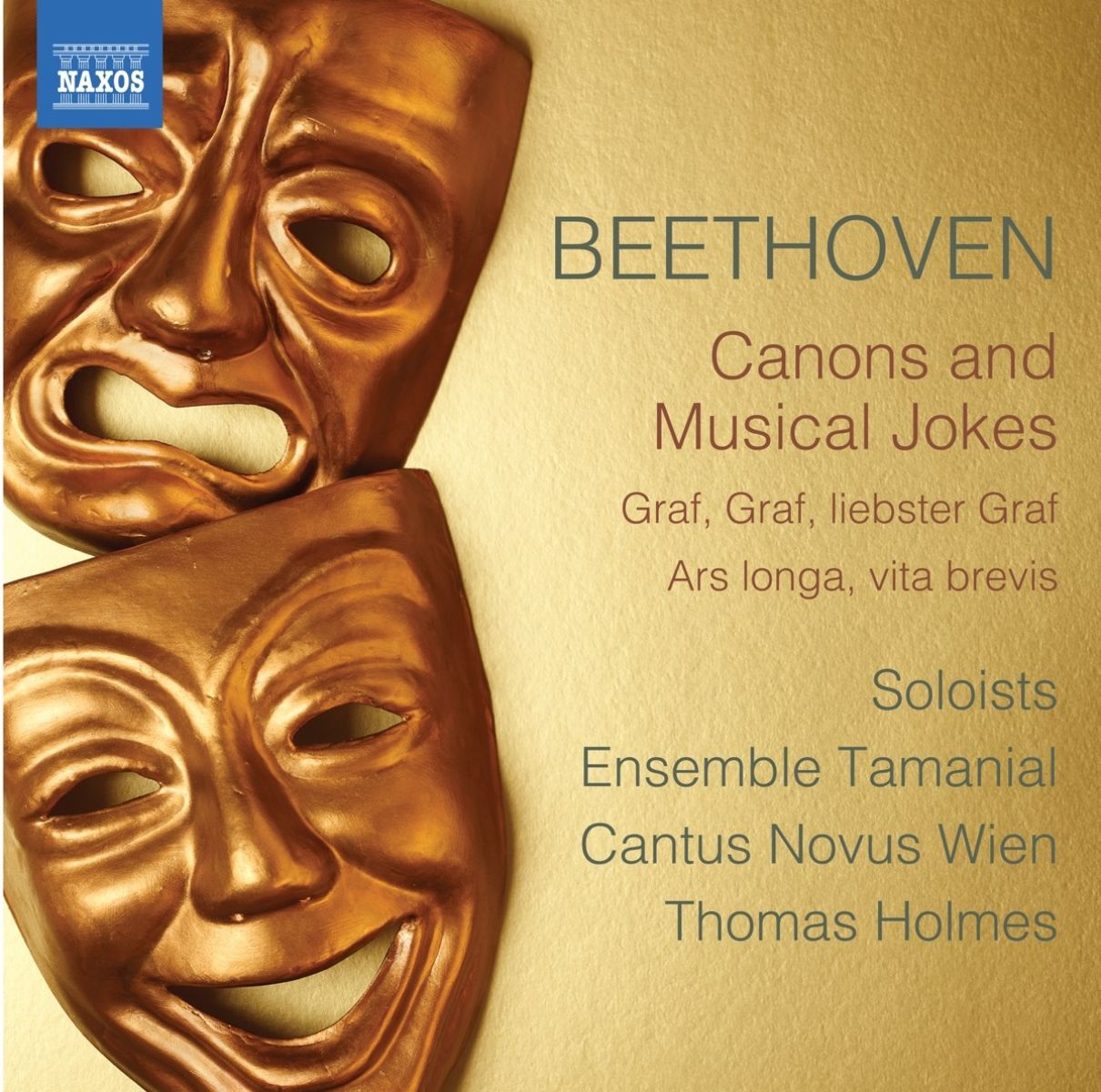 Afbeelding van Ensemble Tamanial, Cantus Novus Wien, Thomas Holmes - Beethoven: Canons And Musical Jokes