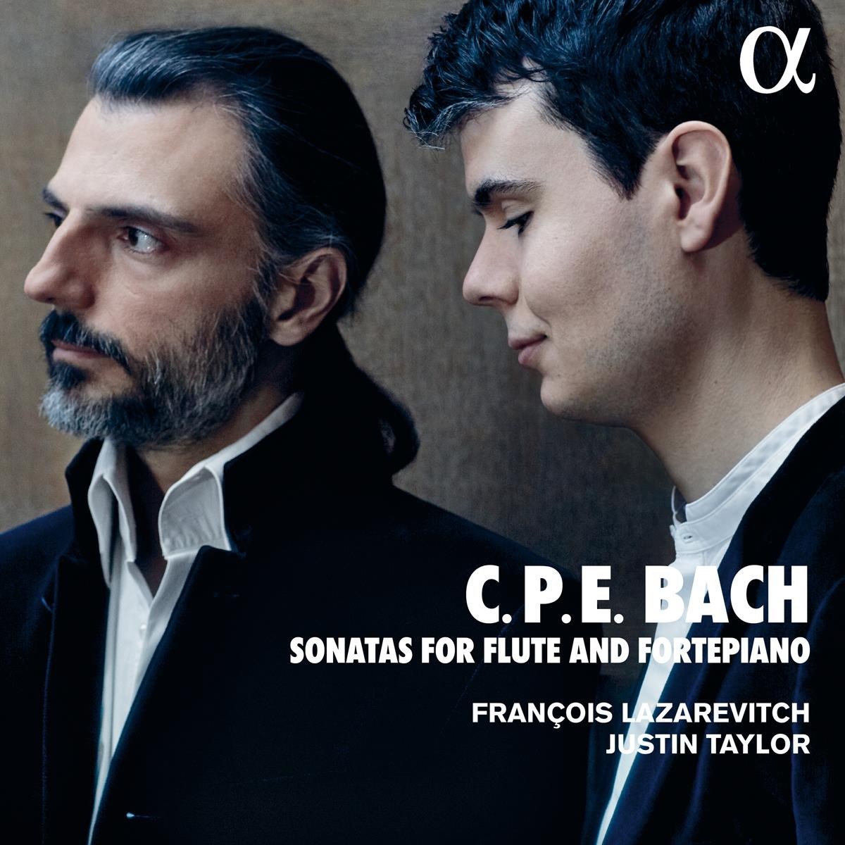 Afbeelding van François Lazarevitch & Justin Taylor - C. P. E. Bach: Sonatas For Flute And Fortepiano